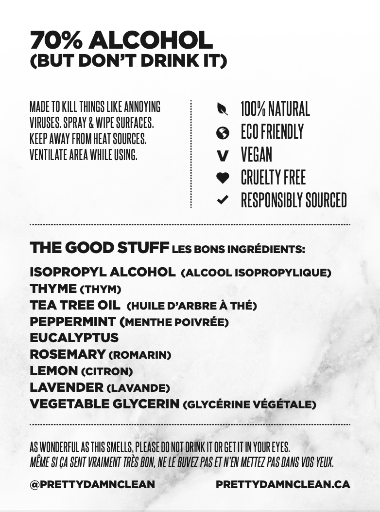 PRETTY DAMN ZEN | NATURAL DISINFECTING SPRAY |